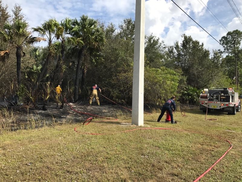 Gatlin Brush Fire